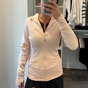 Lululemon Jacket Light Pink with hood